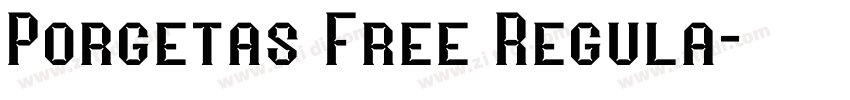 Porgetas Free Regula字体转换